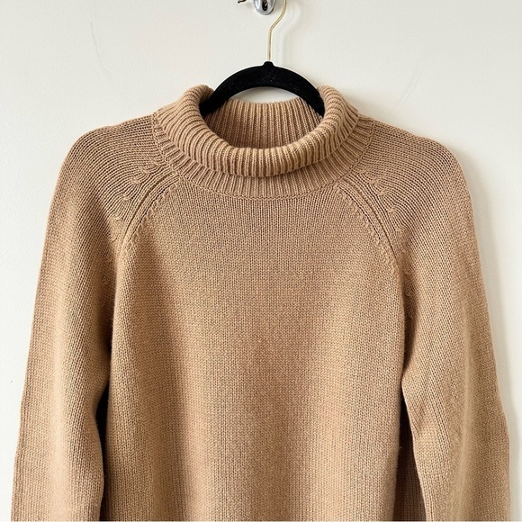 Garnet Hill-Side-Button Cashmere T-Neck - Picture 6 of 11